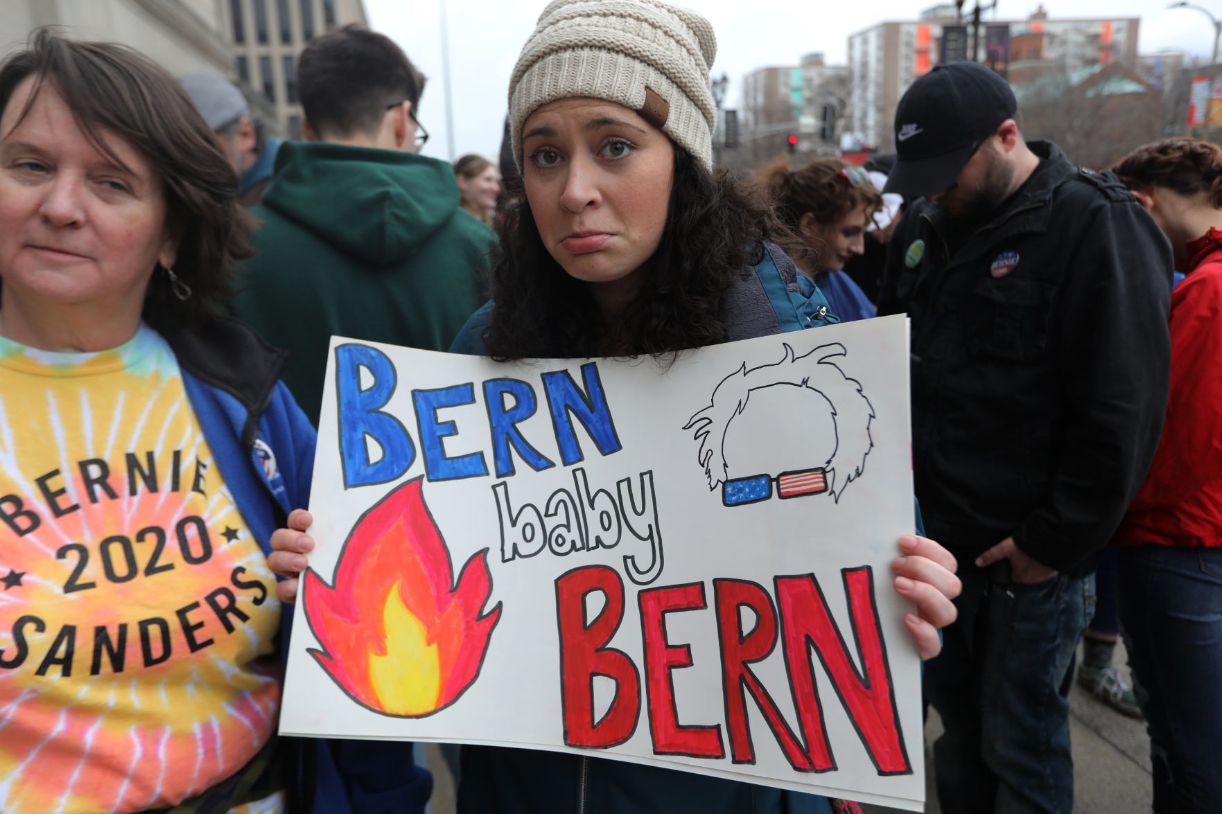 Bernie Sanders revs up supporters in St. Louis ahead of Tuesday’s presidential primary
